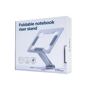 Stand pentru laptop gembird nbs-d1-03, 15,6", argintiu Thumbnail 11