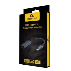 Адаптер usb apc electronic a-usb3c-dpf-01, usb type-c - displayport (m), 0,15м, серый Thumbnail 5