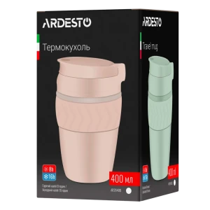 Cană termos ardesto ar2640gc, 0,4l, verde Thumbnail 6