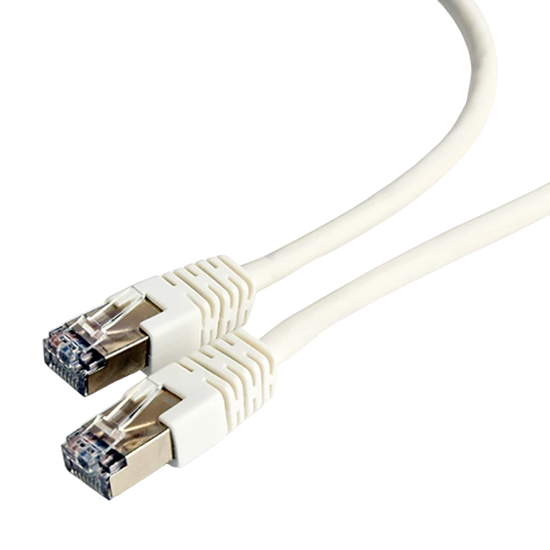 Patch cord cablexpert pp6-0.5m/w, cat6 ftp , 0,5m, alb 4