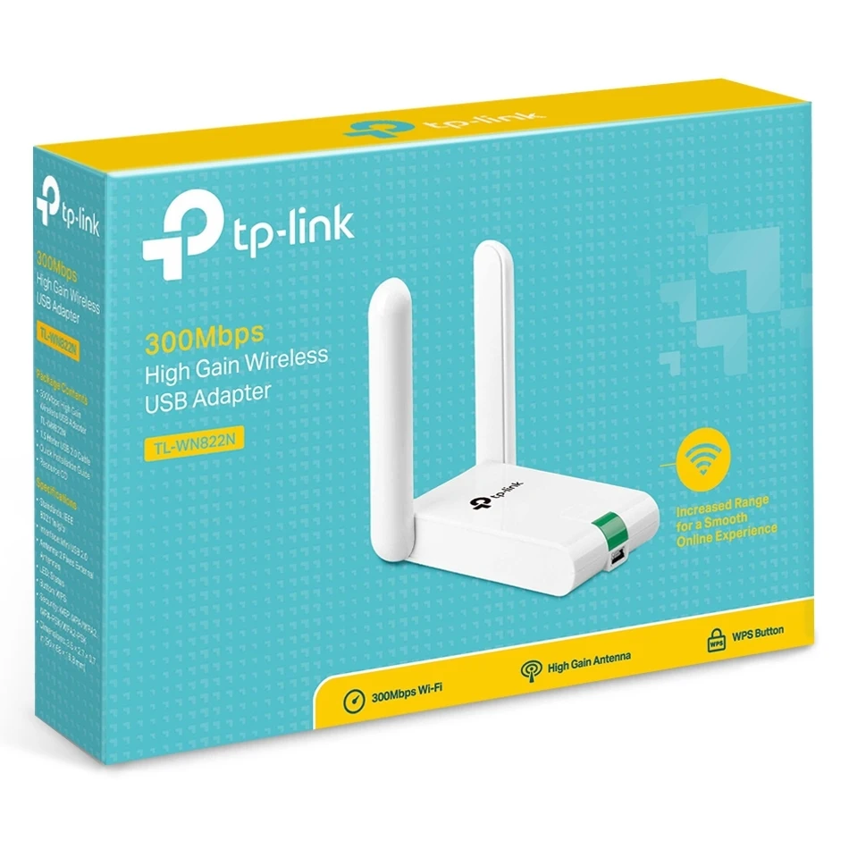 Usb aдаптер tp-link tl-wn822n 3