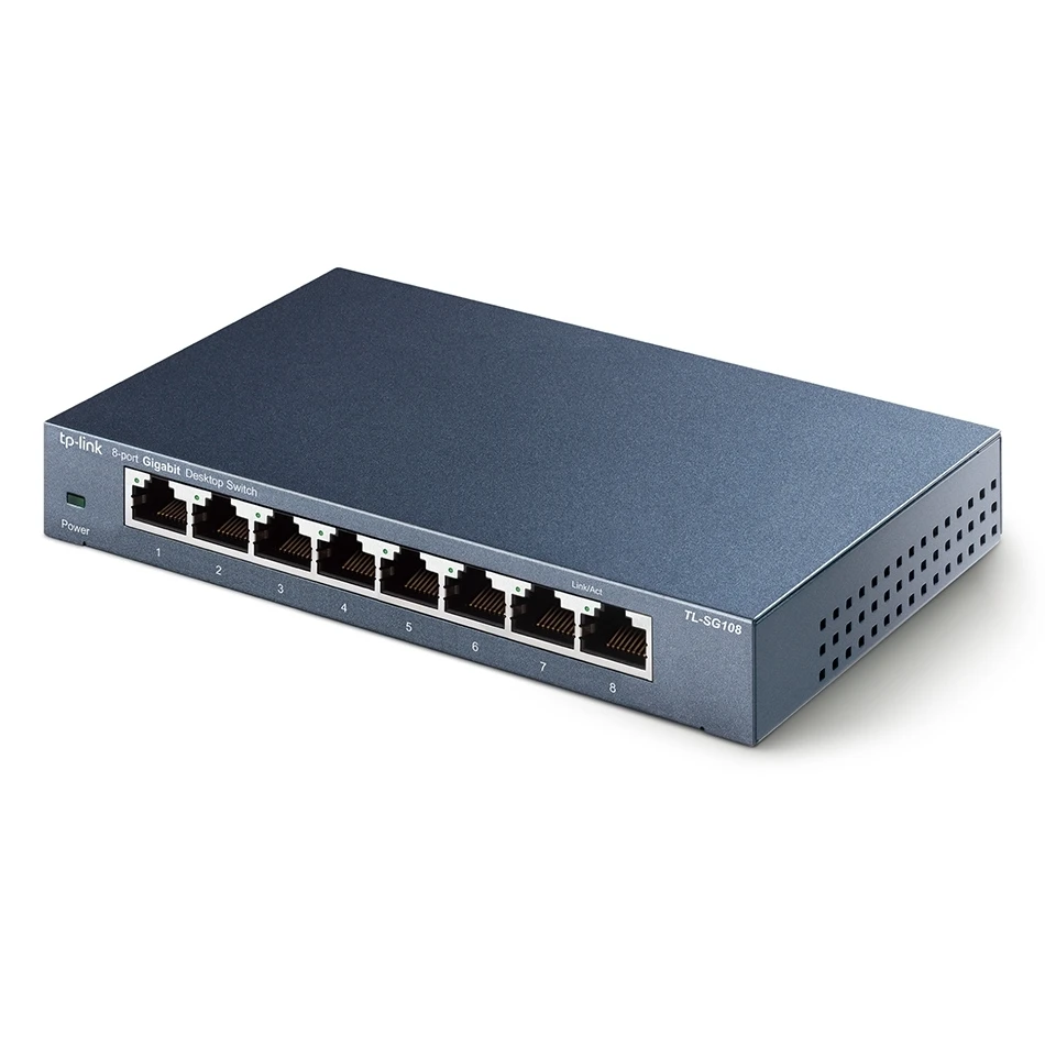 Switch de rețea tp-link tl-sg108, 8x 10/100/1000 mbps 3