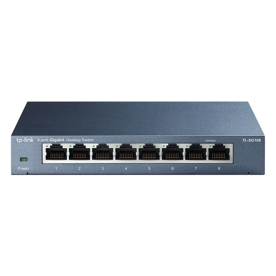 Switch de rețea tp-link tl-sg108, 8x 10/100/1000 mbps 6