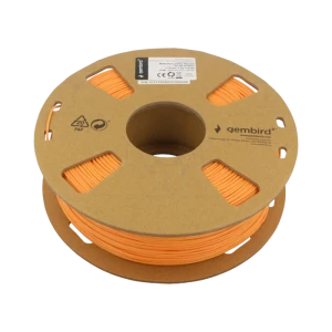Filament pentru imprimantă 3d gembird 3dp-pla-01-mto, pla, orange mată, 1.75 mm, 1kg