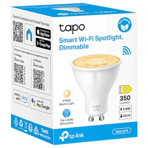 Bec cu led tp-link tapo l610, gu10, alb Thumbnail 4