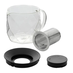 Ceainic cu infuzor resto 90516, 1l, negru Thumbnail 9