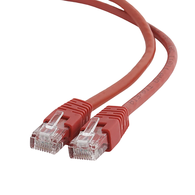 Patch cord cablexpert pp6u-0.5m/r, cat6 utp, 0,5m, roșu 3