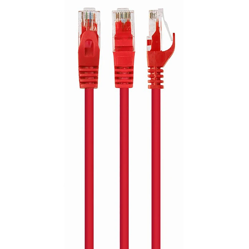 Patch cord cablexpert pp6u-0.5m/r, cat6 utp, 0,5m, roșu 4