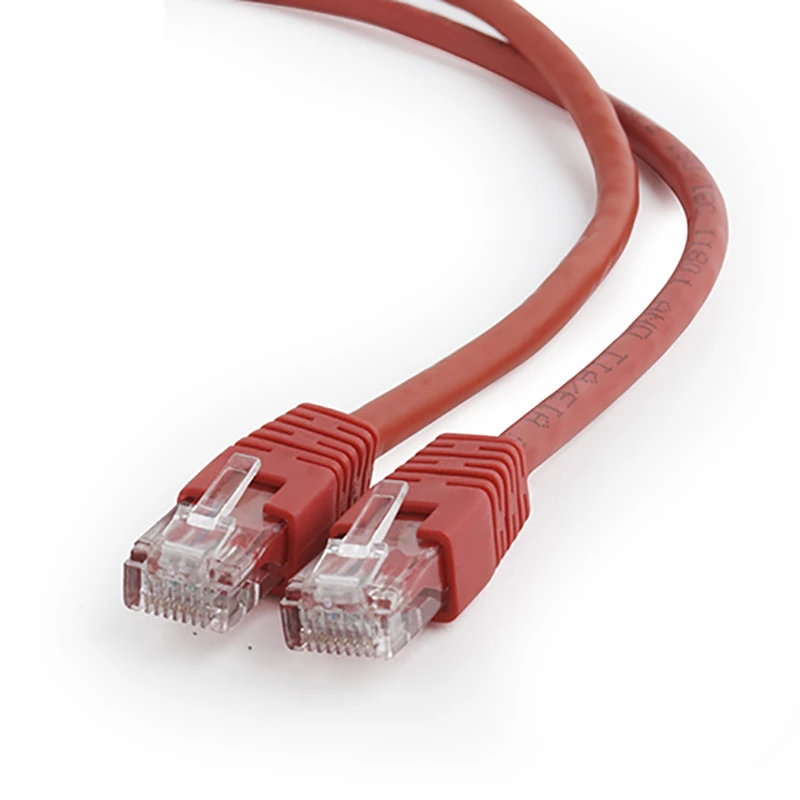 Patch cord cablexpert pp6u-0.5m/r, cat6 utp, 0,5m, roșu 5
