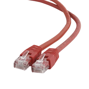 Patch cord cablexpert pp6u-0.5m/r, cat6 utp, 0,5m, roșu Thumbnail 3