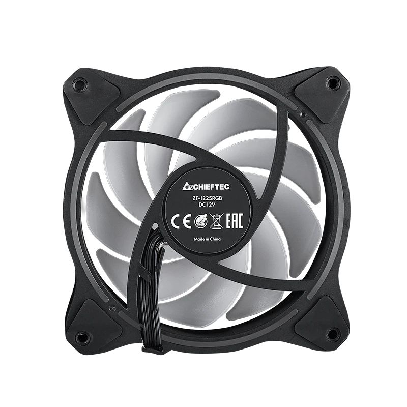 Вентилятор для пк chieftec zf-1225rgb, 120 мм 2