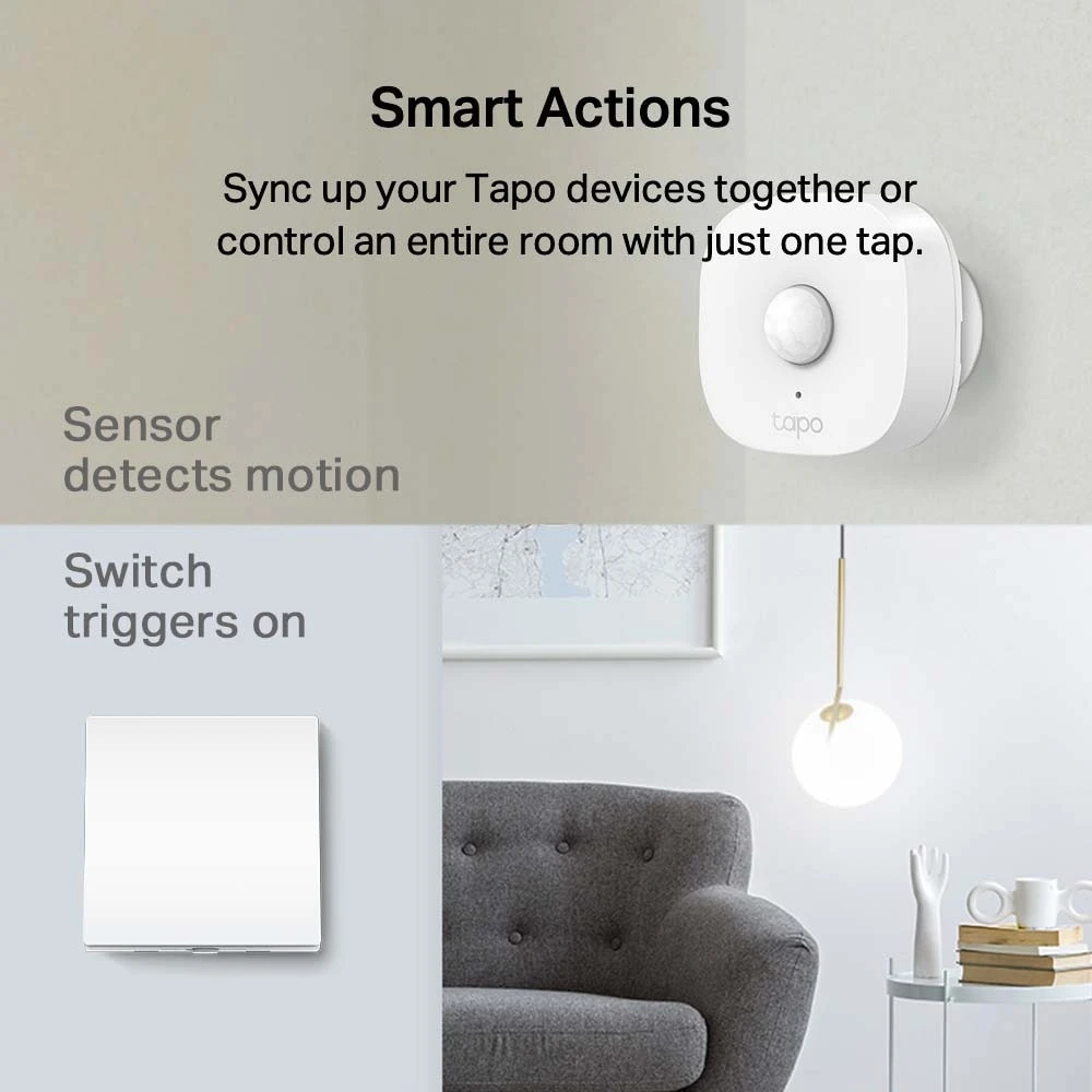Comutator inteligent de lumină tp-link tapo s210, alb 2