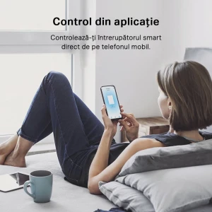Comutator inteligent de lumină tp-link tapo s210, alb Thumbnail 16