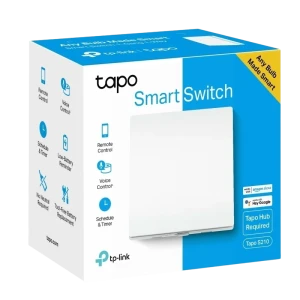 Comutator inteligent de lumină tp-link tapo s210, alb Thumbnail 14