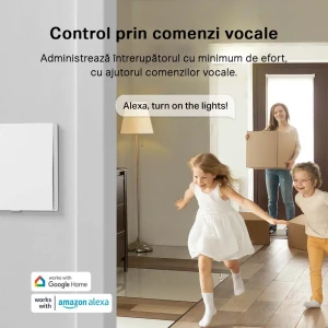 Comutator inteligent de lumină tp-link tapo s210, alb Thumbnail 15
