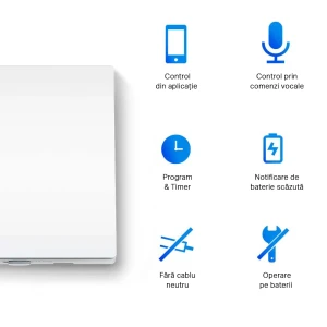 Comutator inteligent de lumină tp-link tapo s210, alb Thumbnail 10
