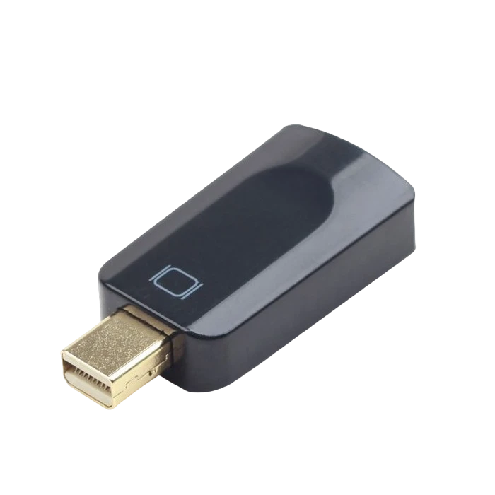 Видеоадаптер cablexpert a-mdpm-hdmif-01, minidp (m) - hdmi (f), чёрный 3