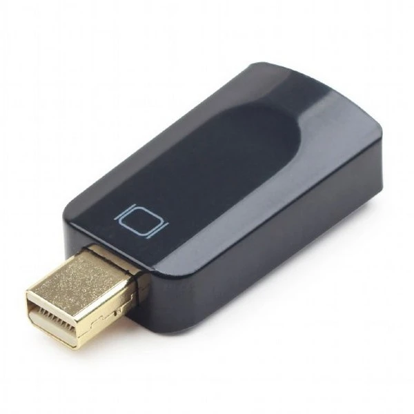 Видеоадаптер cablexpert a-mdpm-hdmif-01, minidp (m) - hdmi (f), чёрный 4