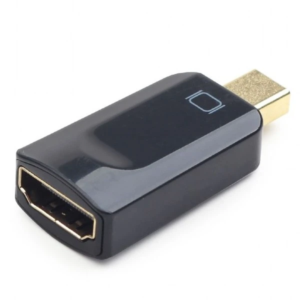 Видеоадаптер cablexpert a-mdpm-hdmif-01, minidp (m) - hdmi (f), чёрный 5
