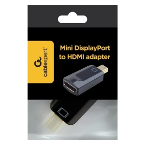 Видеоадаптер cablexpert a-mdpm-hdmif-01, minidp (m) - hdmi (f), чёрный Thumbnail 2