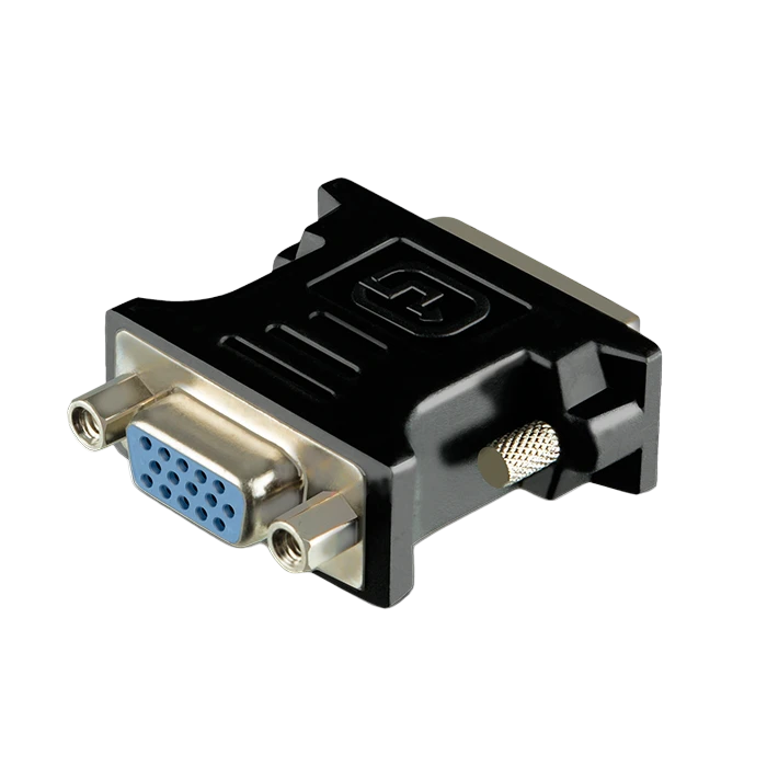 Видеоадаптер sven sv-015534, dvi-i (m) - vga d-sub (f), чёрный 3