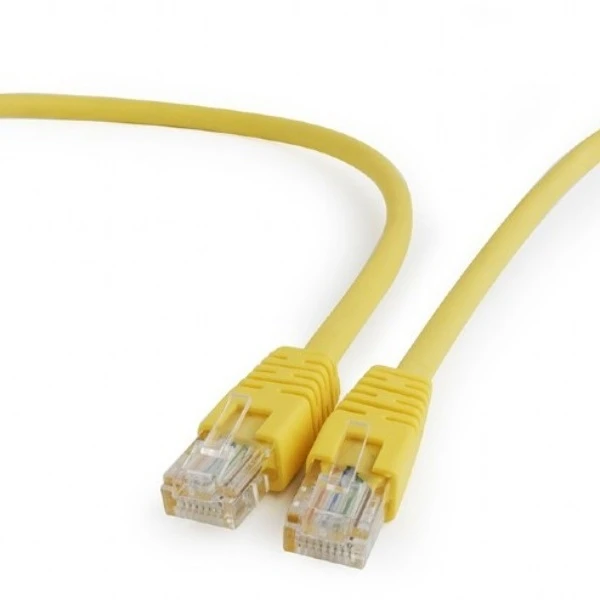 Патч-корд cablexpert pp12-1.5m/y, cat5e utp, 1,5м, жёлтый 2