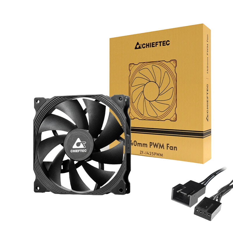 Ventilator pc chieftec zf-1425pwm, 140 mm 3