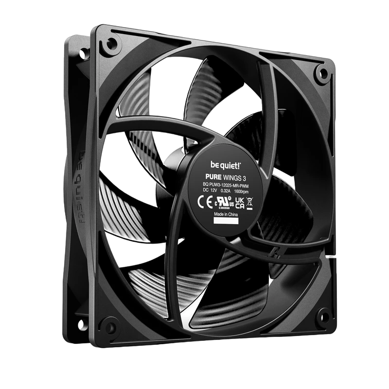 Вентилятор для пк be quiet! pure wings 3 pwm high-speed, 120 мм 3