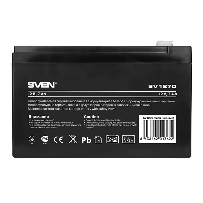 Acumulator ups sven sv-0222007, 12v, 7а•h 4