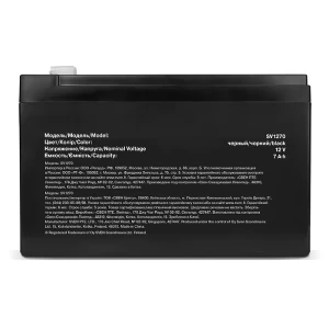 Acumulator ups sven sv-0222007, 12v, 7а•h Thumbnail 6