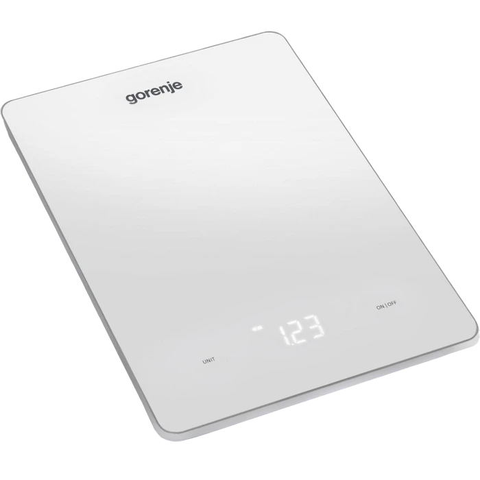 Электронные кухонные весы  gorenje kt10lbw, белый 3
