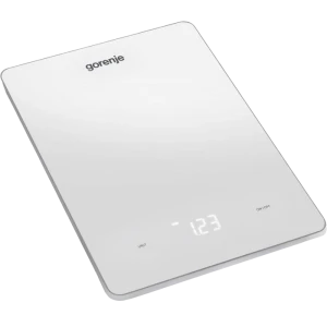 Электронные кухонные весы  gorenje kt10lbw, белый Thumbnail 3
