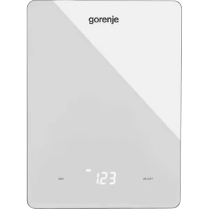 Электронные кухонные весы  gorenje kt10lbw, белый