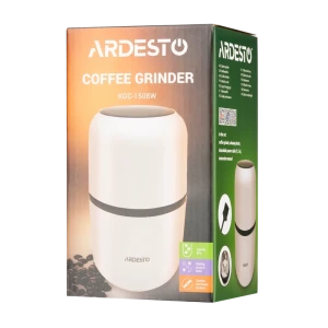 Кофемолка ardesto kgc-1508w, белый Thumbnail 7