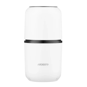 Кофемолка ardesto kgc-1508w, белый