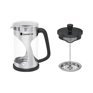 Cafetiera french press polaris enigma-600fp, 0,6l, negru | inox Thumbnail 5