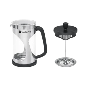 Cafetiera french press polaris enigma-600fp, 0,6l, negru | inox Thumbnail 4