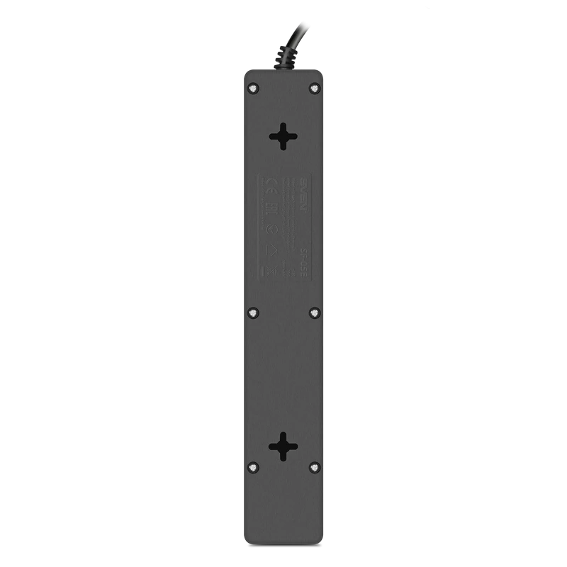 Prelungitor electric sven sf-05e, 5 prize, 1,8m, negru 2
