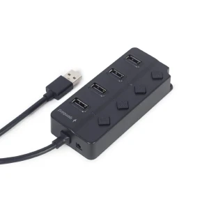 Usb-концентратор gembird uhb-u2p4p-01, чёрный Thumbnail 12