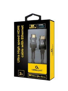 Audio-video cablu cablexpert ccb-hdmi8k-2m, hdmi (m) - hdmi (m), 2m, negru Thumbnail 2