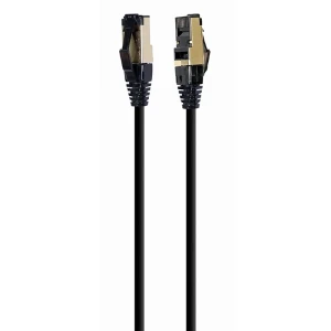 Патч-корд cablexpert pp8-lszhcu-bk-0.25m, cat8 s/ftp, 0,25м, чёрный Thumbnail 4