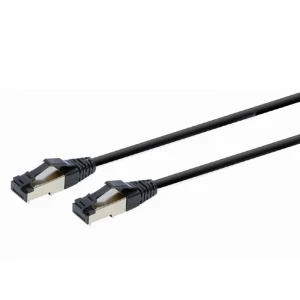 Патч-корд cablexpert pp8-lszhcu-bk-0.25m, cat8 s/ftp, 0,25м, чёрный Thumbnail 2