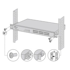 Kit de montare pe rack tp-link rackmount kit-13 Thumbnail 3