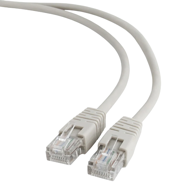 Патч-корд cablexpert pp6u-3m, cat6 utp, 3м, серый 3