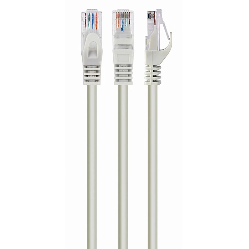 Патч-корд cablexpert pp6u-3m, cat6 utp, 3м, серый 2