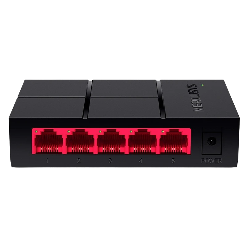 Сетевой коммутатор mercusys ms105g, 5x 10/100/1000 мбит/с 3