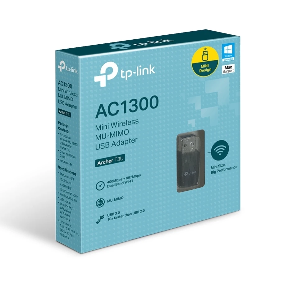 Adapter usb  tp-link archer t3u 3