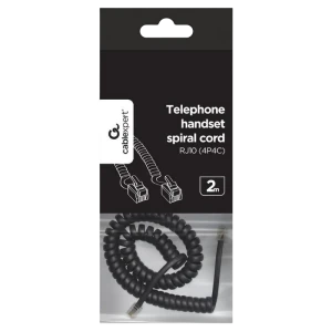 Сетевой кабель cablexpert tc4p4cs-2m, чёрный Thumbnail 2