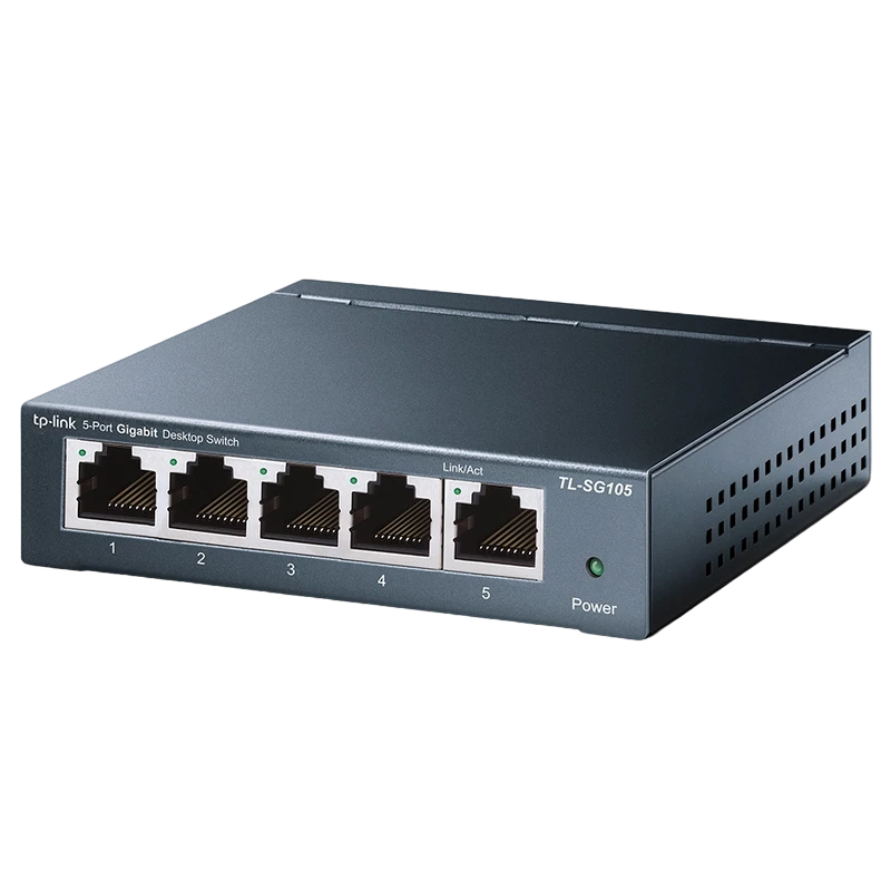 Сетевой коммутатор tp-link ls105g, 5x 10/100/1000 мбит/с 6