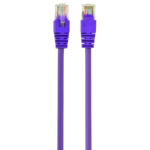 Патч-корд cablexpert pp12-1m/v, cat5e utp, 1м, фиолетовый